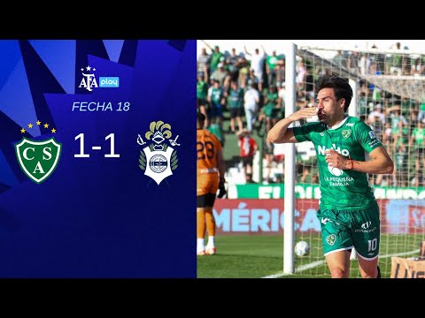 Sarmiento 1-1 Gimnasia y Esgrima La Plata - Partido Completo |#TorneoBetano | Fecha 18