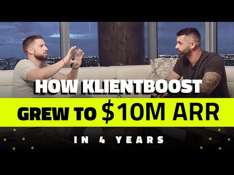 $800k in MRR?!? Johnathan Dane of KlientBoost Opens ... - YouTube