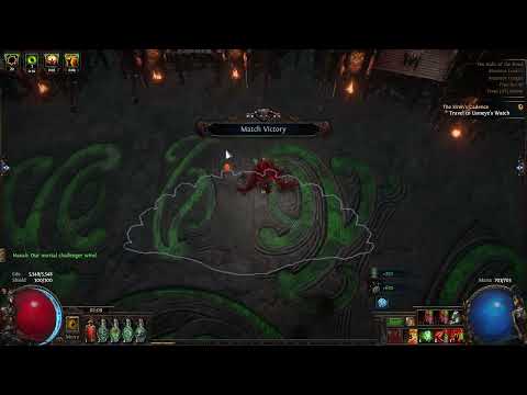 PoE Ancestor 1200+ Full Tournament Walkthrough. Tournament 2/4. 20+div win!