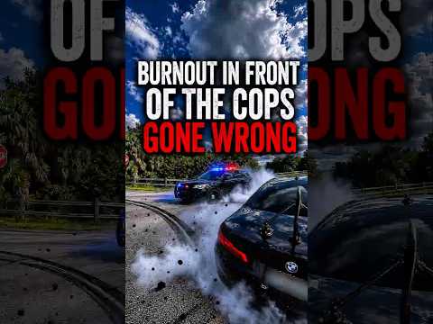 Did a burnout in front of a cop 💀
