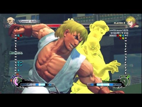 SSFIV AE ProudStrawberry (Gouken) vs LeviStrauss1829 (Ken) 'Ranked Matches' ᴴᴰ
