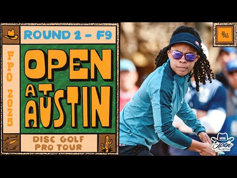 2025 MVP's Open at Austin | FPO R2F9 | Scoggins, Hokom, Cox, Mandujano | Jomez Disc Golf