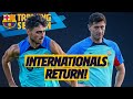LEWANDOWSKI, PEDRI, GAVI ETC RETURN FROM INTERNATIONAL DUTY
