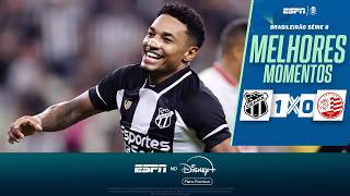 CEARÁ SEGUE INVICTO NA SÉRIE B E 'DORME' LÍDER DA SÉRIE B APÓS BATER NÁUTICO | MELHORES MOMENTOS