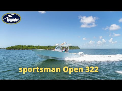 2026 Sportsman Open 322 Center Console Video