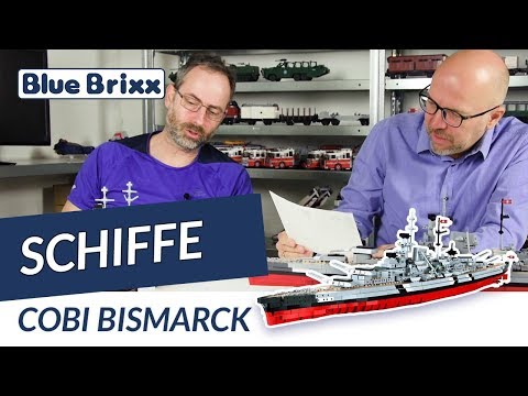 3081 Bismarck von Cobi @ BlueBrixx Video