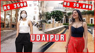 I booked Rs 3500 vs Rs 35,000 property to stay in Udaipur! Rajasthan, India #Wee