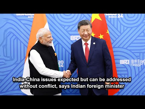India China issues expected but can be addressed without conflict, says Indian foreign minister