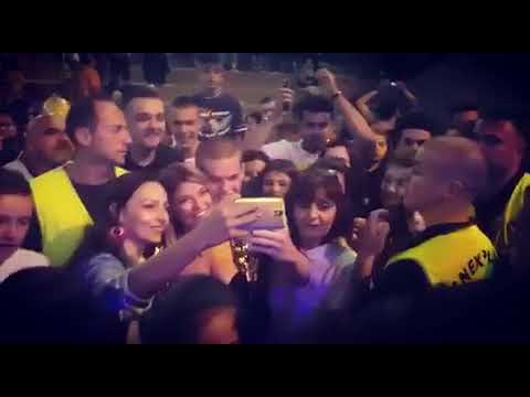 Kija Kockar na nastupu u Boru