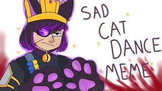 Sad cat Dance meme // Roblox Decaying winter Animation ( Blood Warning )