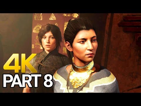Shadow of the Tomb Raider Gameplay Walkthrough Part 8 - Tomb Raider PC 4K 60FPS (No Commentary)