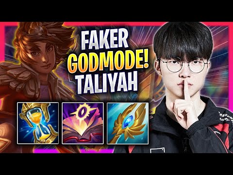 FAKER LITERALLY GOD MODE WITH TALIYAH MID! - T1 Faker Plays Taliyah MID vs Viego! | Season 2024