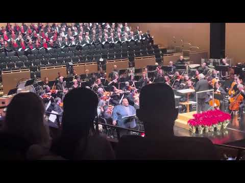 Limmie Pulliam sings “O Holy Night”