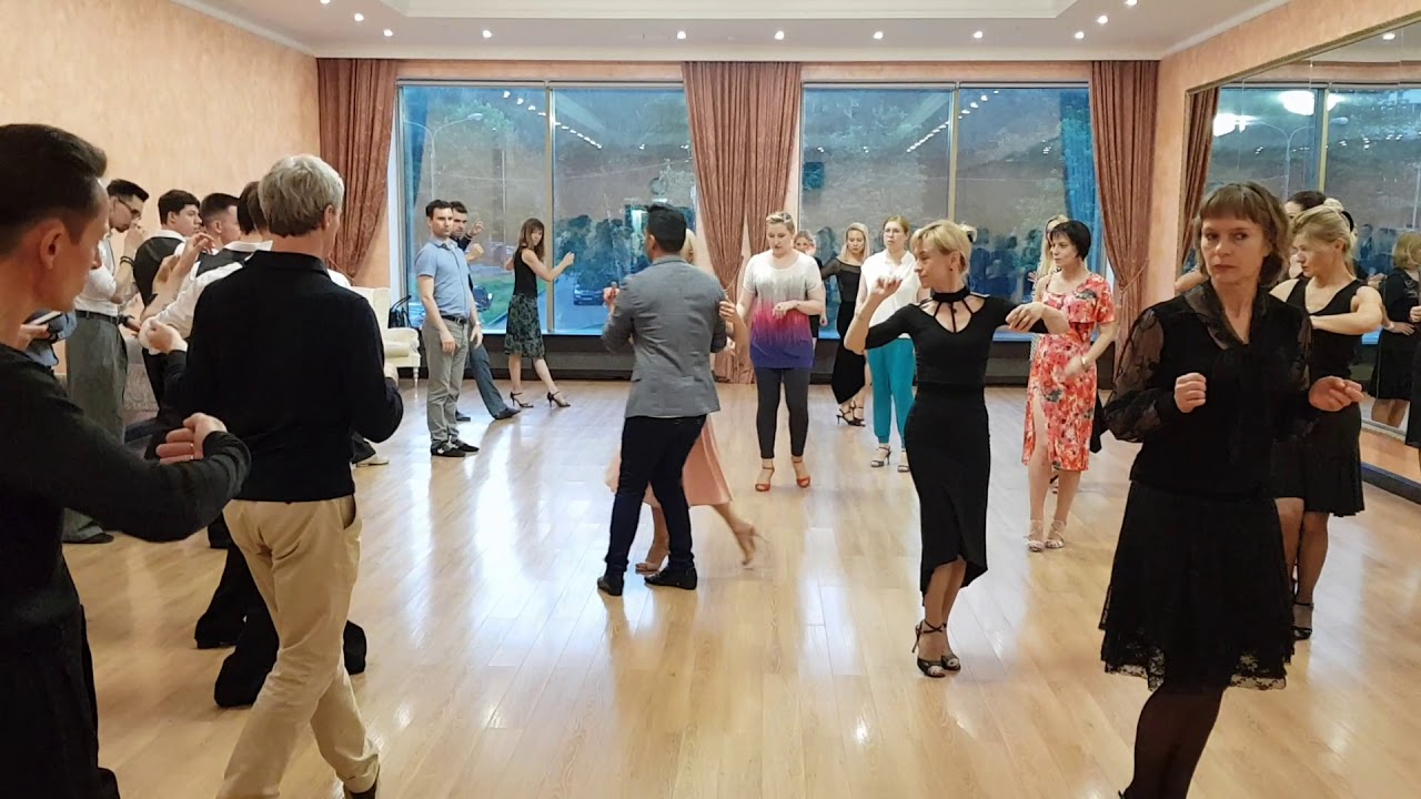 Sebastian Arce, seminar "Argentine Waltz", school of R.Kovgan, 2018