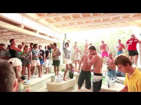 Mykonos 2015 Party Animals Freaking Out - Beach Party !!!