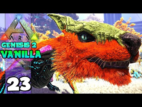 DOMANDO FÁCIL CÃO DA LUA (MANAGARMR) !!! ARK: Survival Evolved GENESIS 2 (VANILLA) 23
