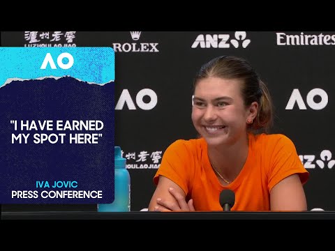 Iva Jovic Press Conference | Australian Open 2026 Third Round