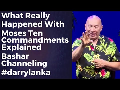 Unveiling Moses' Journey: Insights on the Ten Commandments from Bashar Channeling