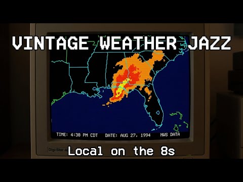 90s Weather Channel Music - Sunny Day Local on the 8s (1.5 Hour Corporate Jazz & Retro Radar)