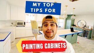 My Top Tips for Painting Cabinets Like A Pro | Kitchen Cabinet Painting Hacks |