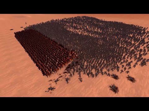 1000 Spartan's vs 5000 Wildman's | Ultimate Epic Battle Simulator |