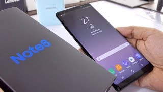 Samsung Galaxy Note 8 Unboxing & Overview (Ind