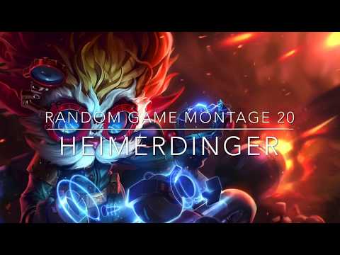 Random Game Montage #20 | Mini reworked Heimerdinger