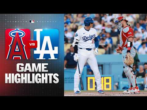 LA다저스 VS LA에인절스 1:0 MLB 스포츠하이라이트