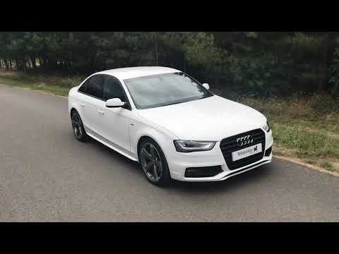 AUDI A4 TDI S LINE BLACK EDITION - Whitethor Cars