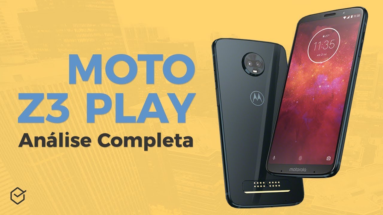 MOTOROLA MOTO Z3 PLAY vale a pena? | Review / Análise Completa