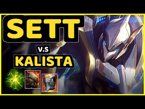 HUHI (SETT) vs KALISTA - BOTTOM ADC CHALLENGER GAMEPLAY - NA