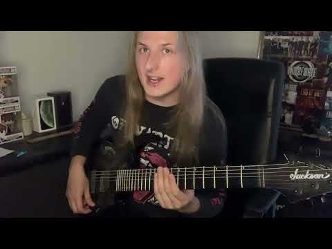 ALTERNATE PICKING HARMONIC MINOR RUN