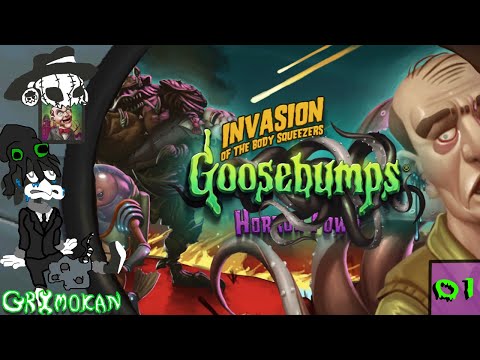Gail Gameplay with Grimokan -  Goosebumps HorrorTown - Invasion of the Body Squeezers | Pt.1