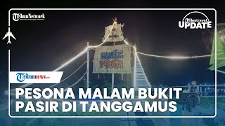 Bukit Pasir, Kafe dan Resto di Tanggamus yang Suguhkan Panorama Laut Berhias Pijaran Lampu Kapal