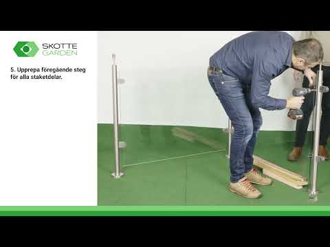 Ändstolpe Skotte Garden Utsikt