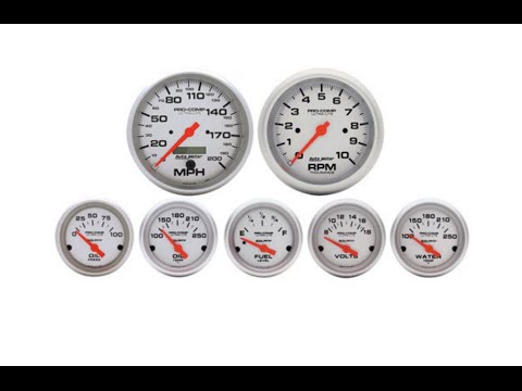 Factory Five Ultra-Lite Gauges