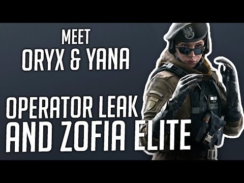 NEW Operator Leaks for Year 5 + Zofia Elite!