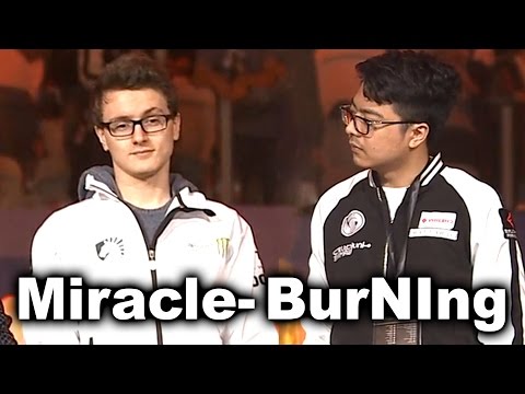 Miracle- vs BurNIng - 1v1 SOLO MID - DAC 2017 DOTA 2