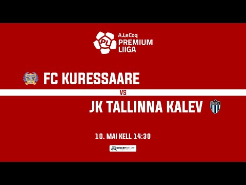 FC KURESSAARE - JK TALLINNA KALEV, A. LE COQ PREMIUM LIIGA 12. voor