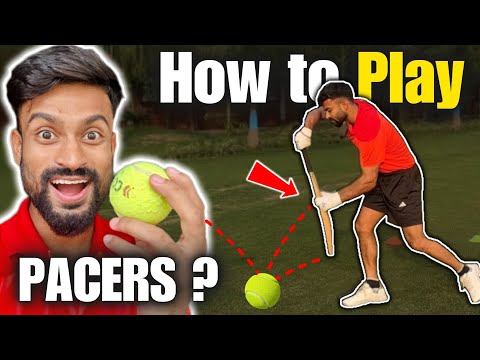 How to Play FAST BOWLING in TENNIS & LEATHER Cricket: 5 LIFE Changing TIPS🔥| How to Play TENNIS CRIC