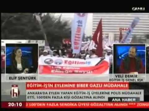 HALK TV ANA HABER BÜLTENİ KONUK VELİ DEMİR  | EĞİTİM İŞ