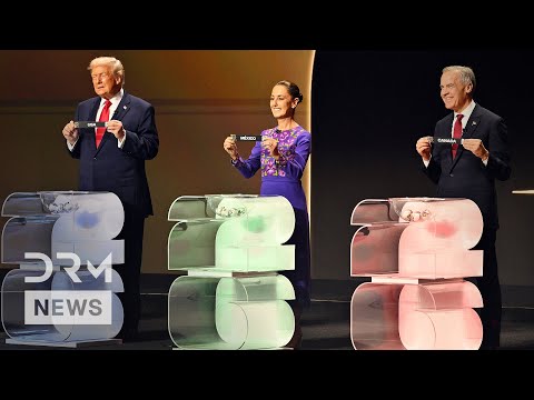 FULL CEREMONY: Trump, Sheinbaum, and Carney Together at FIFA World Cup 2026 Draw Ceremony | AD1B