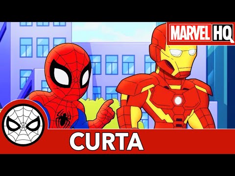 Capa de Marvel Aventuras de Super-Herói - Meu!