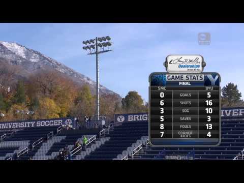 Cougar Postgame Recap: BYU Women's Soccer vs Saint Mary's (10/27/12)