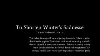 Vivaldi Chamber Choir: To Shorten Winter's Sadnesse