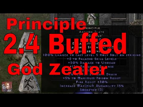 Diablo II Resurrected Rune Words - Principle (Ral Gul Eld)