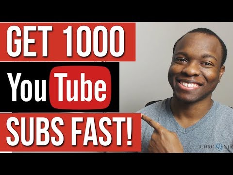 How to Get 1000 YouTube Subscribers FAST (30 DAYS) - Mathematically PROVEN Formula Revealed