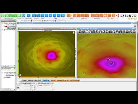 Damage monitoring with CIVA SHM