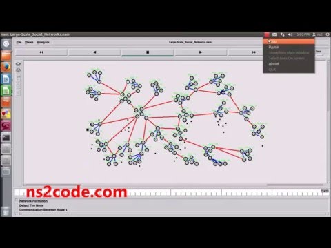 Ns2 Simulation Code