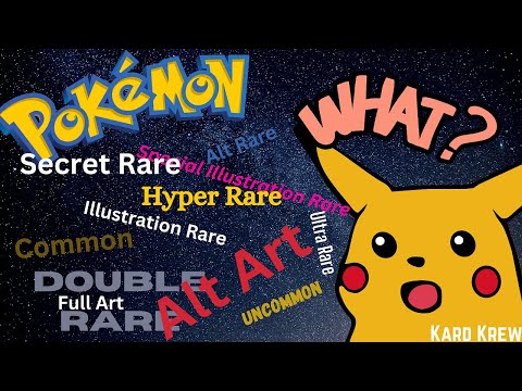 Seltenheitsstufen von Pokémonkarten einfach erklärt! Ultra Rare, Alt Art, Illustration von Pokémon